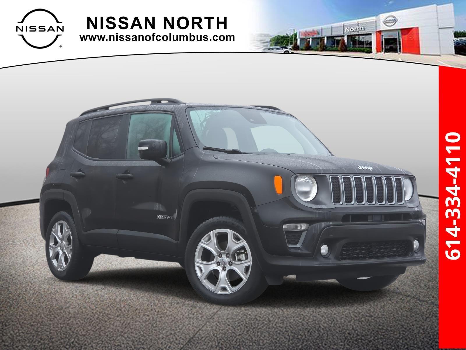 Black Clearcoat 2022 Jeep Renegade Limited 4WD SUV / Crossover Four-Wheel Drive 9-Speed Automatic