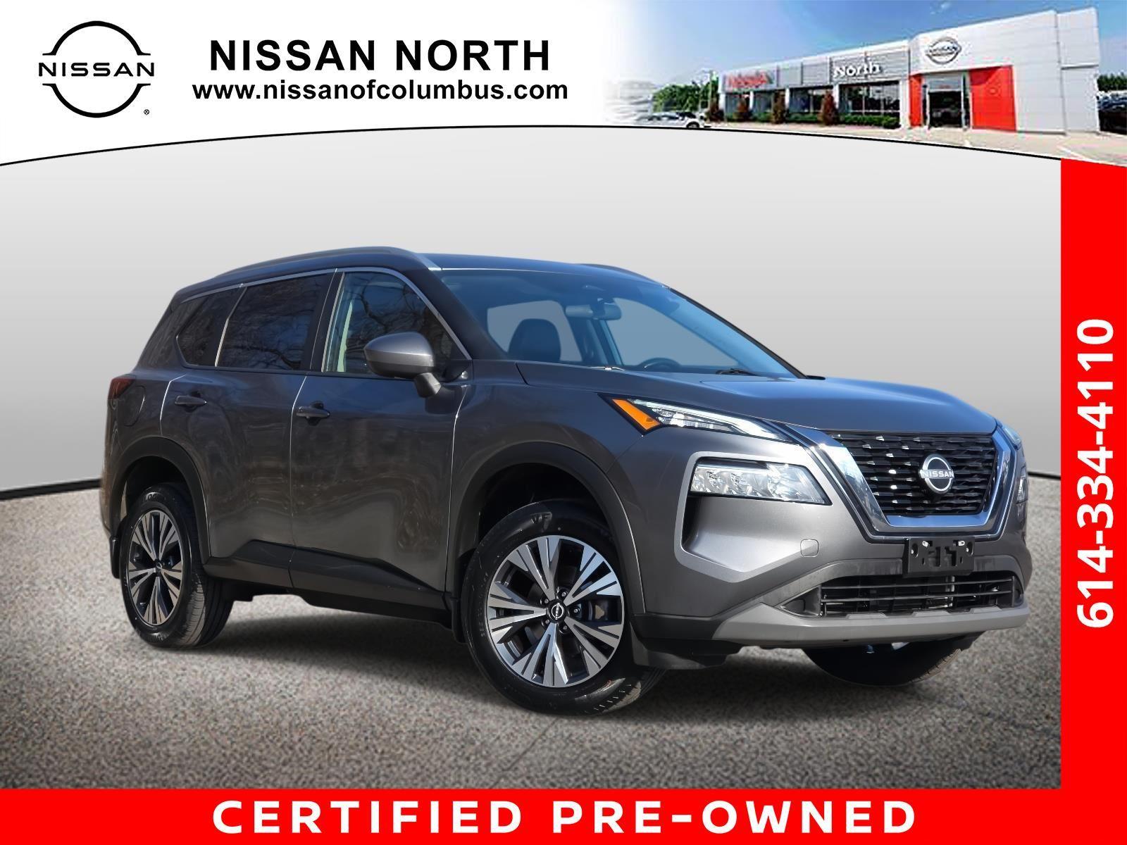 Gray (Gun Metallic) 2023 Nissan Rogue SV AWD SUV / Crossover All-Wheel Drive Continuously Variable Transmission