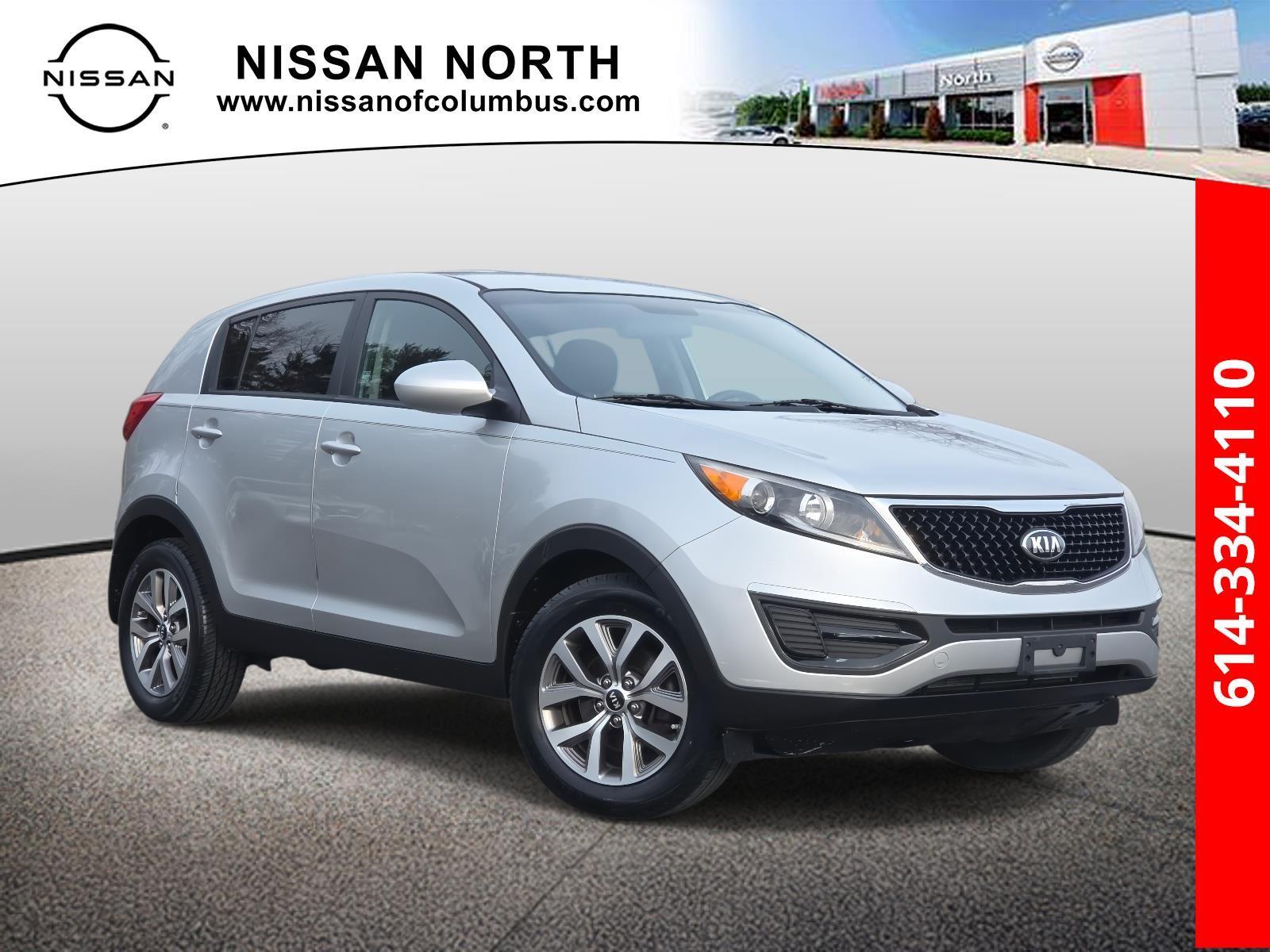 Bright Silver 2016 Kia Sportage LX SUV / Crossover Front-Wheel Drive Automatic