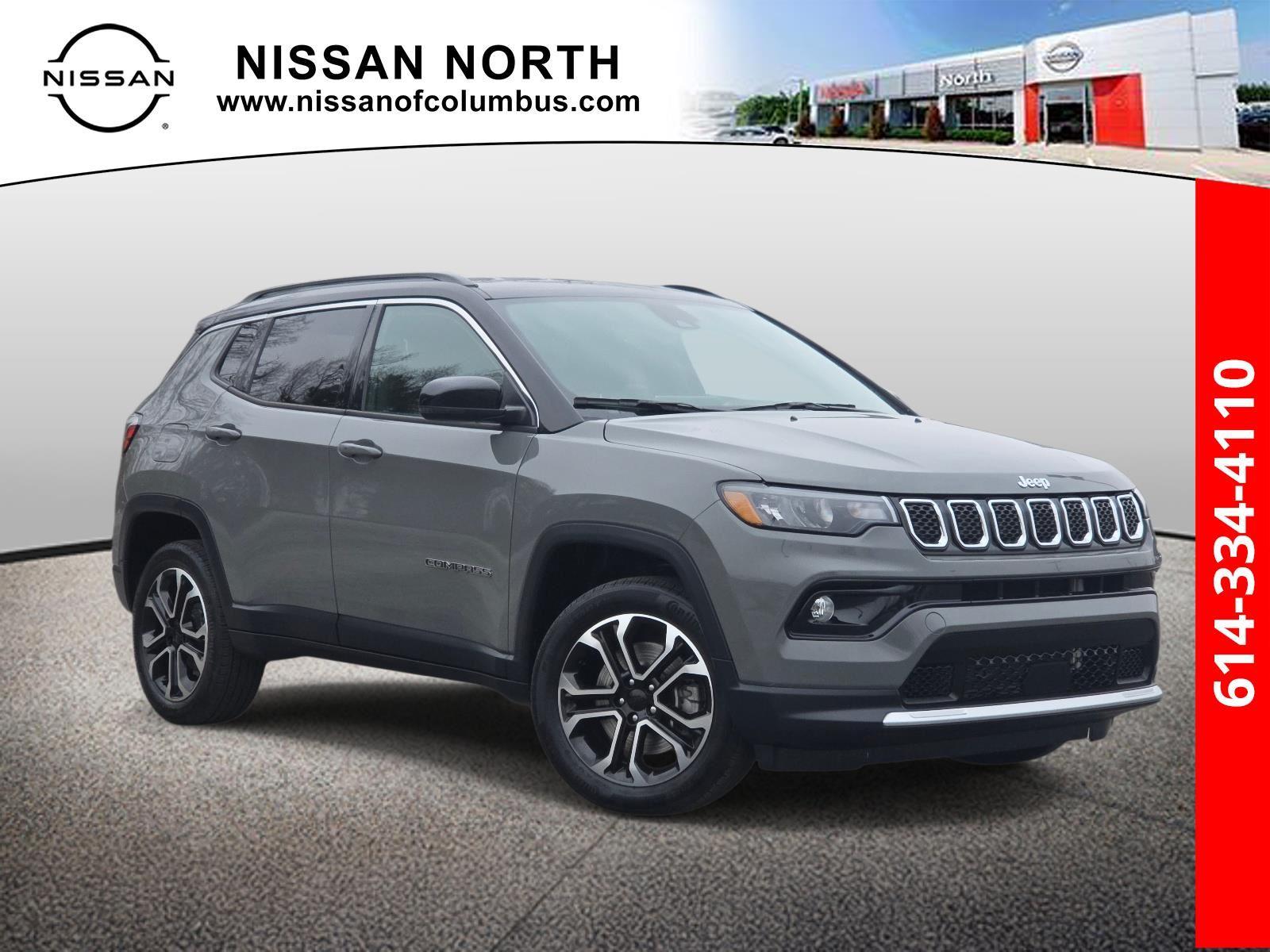 Sting-Gray Clearcoat 2023 Jeep Compass Limited 4WD SUV / Crossover Four-Wheel Drive 8-Speed Automatic