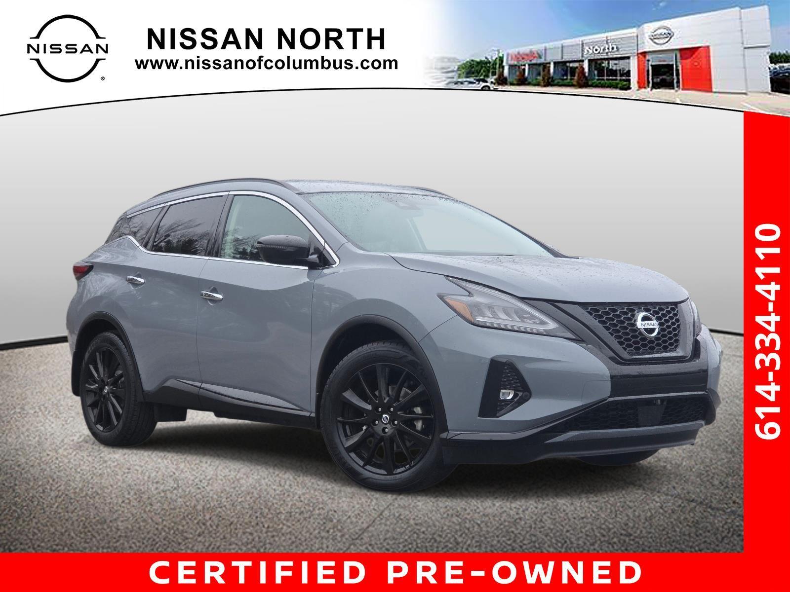 Boulder Gray Pearl 2022 Nissan Murano SV AWD SUV / Crossover All-Wheel Drive Continuously Variable Transmission