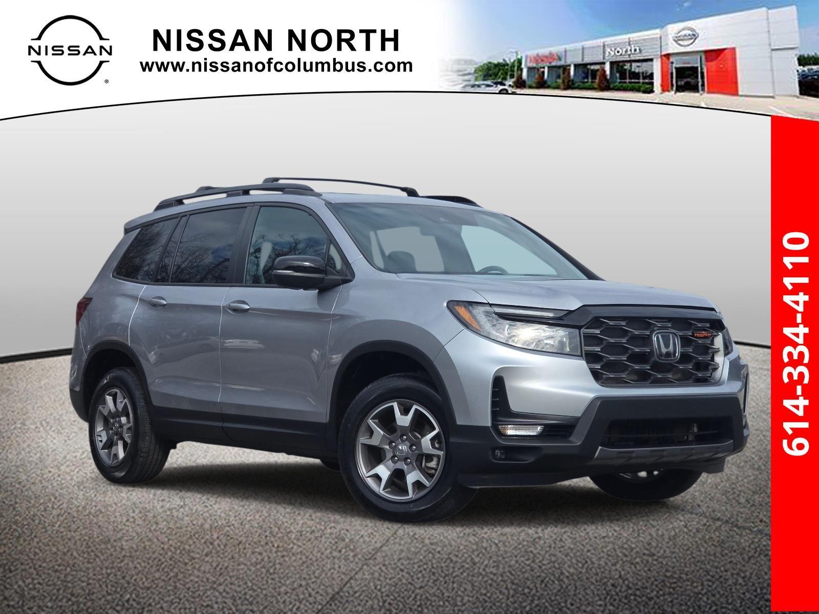 Lunar Silver Metallic 2022 Honda Passport TrailSport AWD SUV / Crossover All-Wheel Drive Automatic