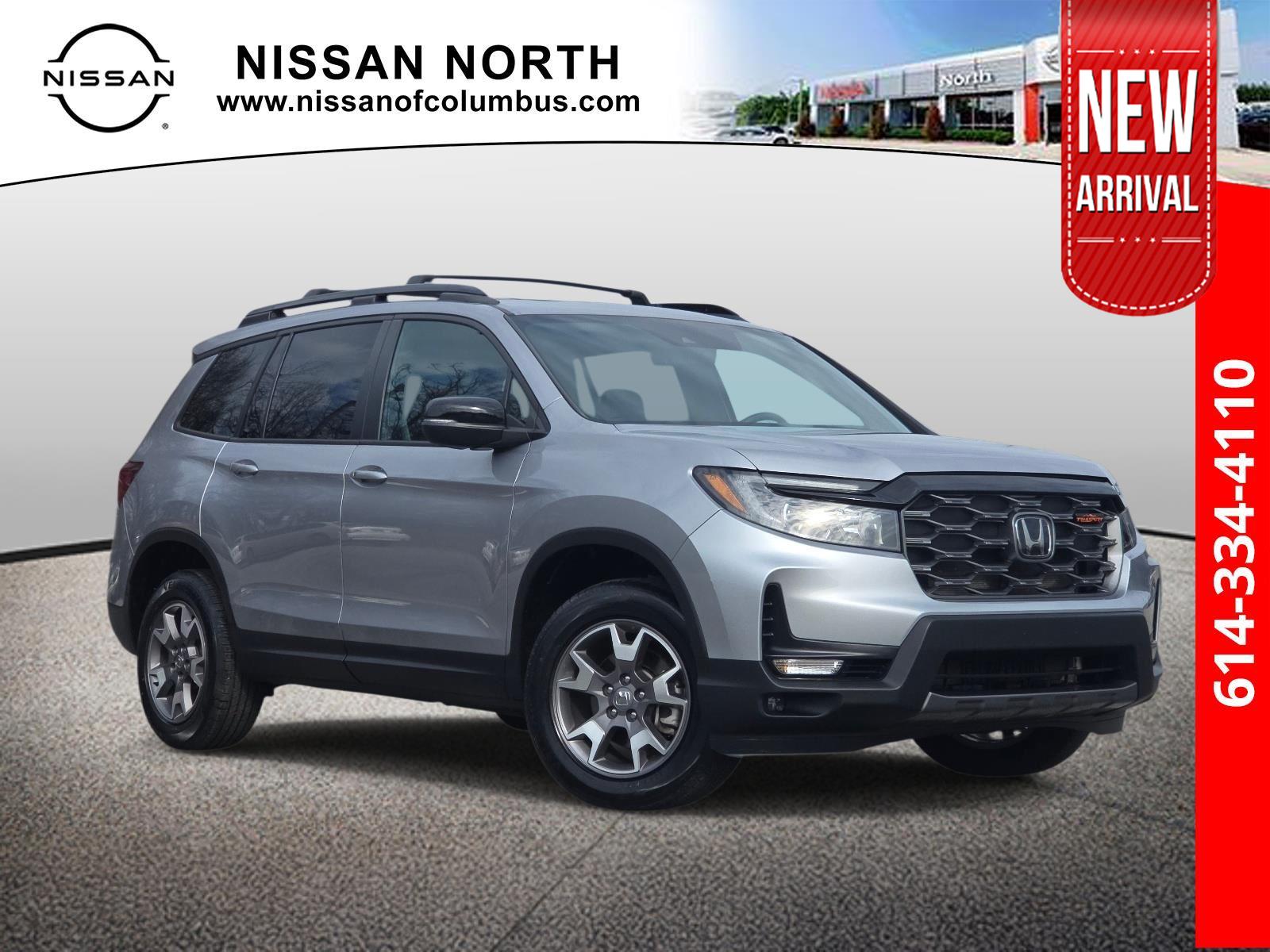 Lunar Silver Metallic 2022 Honda Passport TrailSport AWD SUV / Crossover All-Wheel Drive Automatic