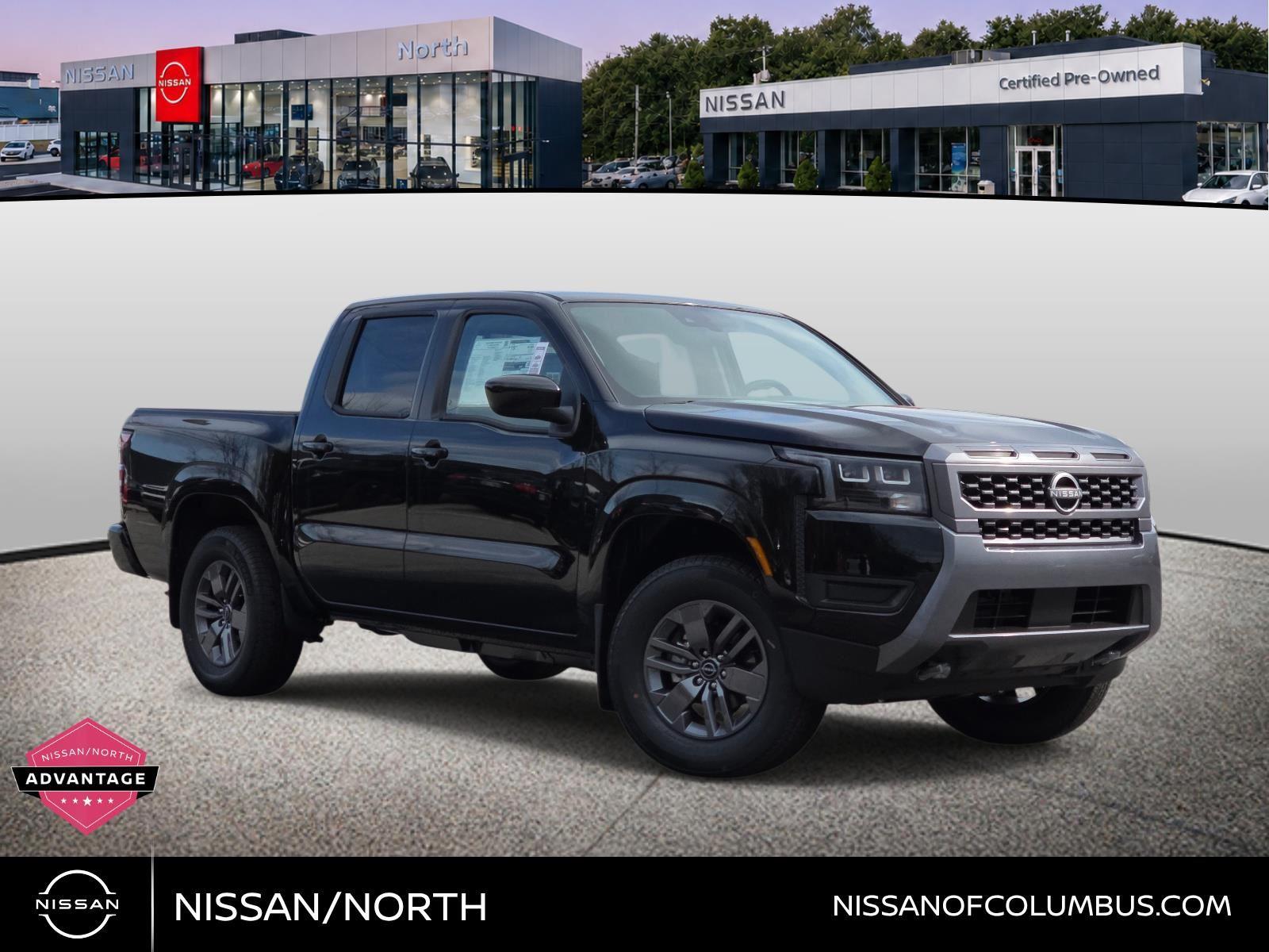 Super Black 2026 Nissan Frontier Pickup Truck Four-Wheel Drive Automatic