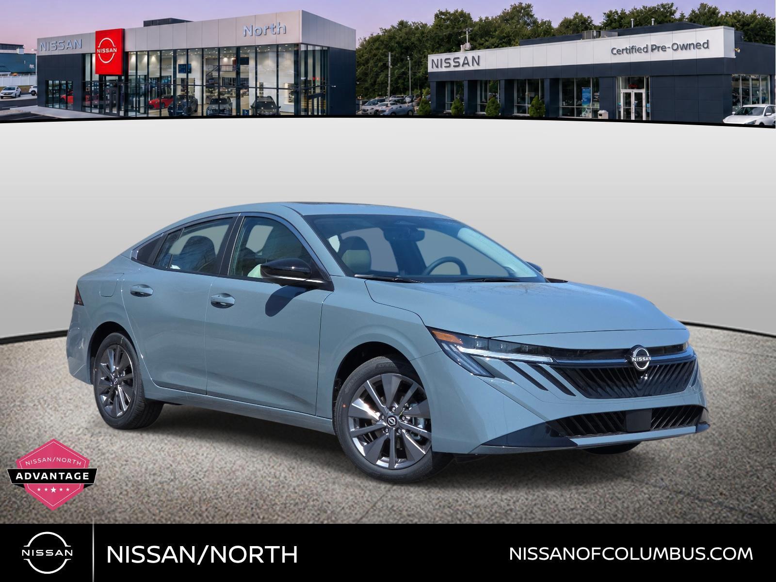 Atlantic Gray Metallic 2026 Nissan Sentra Sedan Front-Wheel Drive Continuously Variable Transmission
