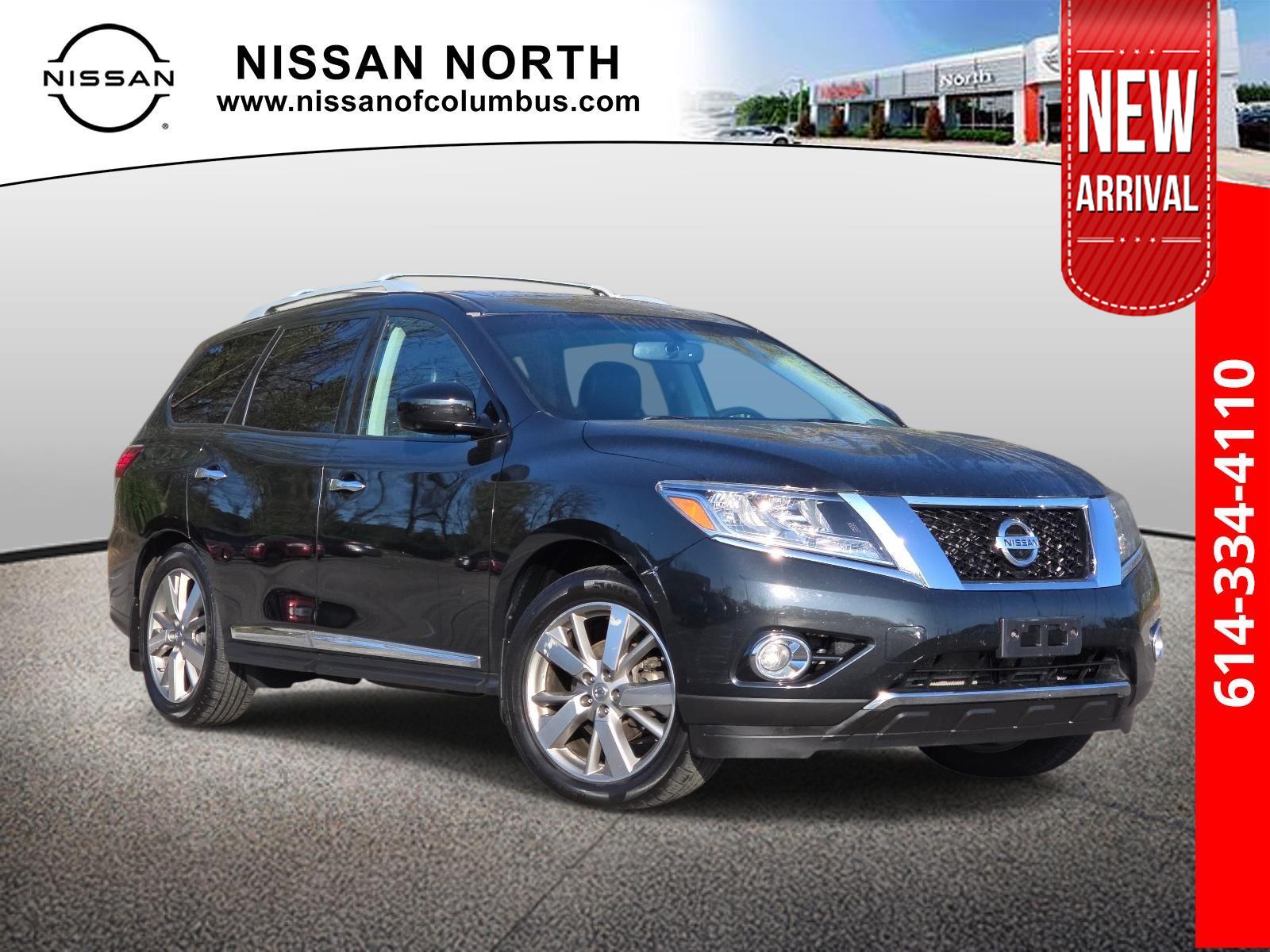 Gray (Magnetic Black) 2015 Nissan Pathfinder Platinum 4WD SUV / Crossover Four-Wheel Drive Continuously Variable Transmission