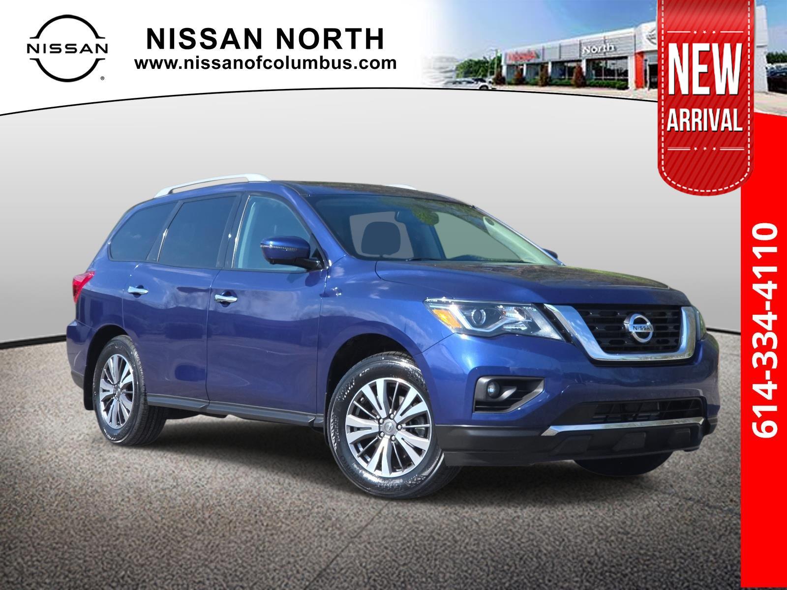 Caspian Blue 2017 Nissan Pathfinder SL 4WD SUV / Crossover Four-Wheel Drive Continuously Variable Transmission