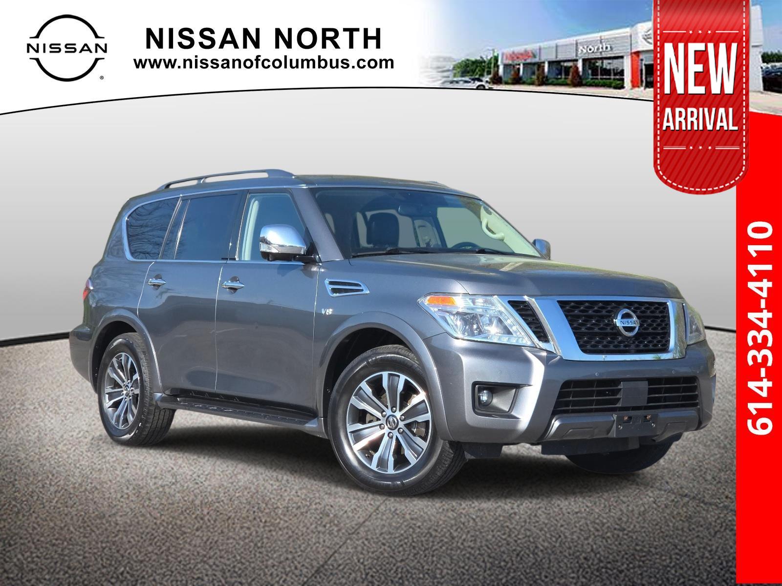 Gray (Gun Metallic) 2019 Nissan Armada SL 4WD SUV / Crossover Four-Wheel Drive Automatic