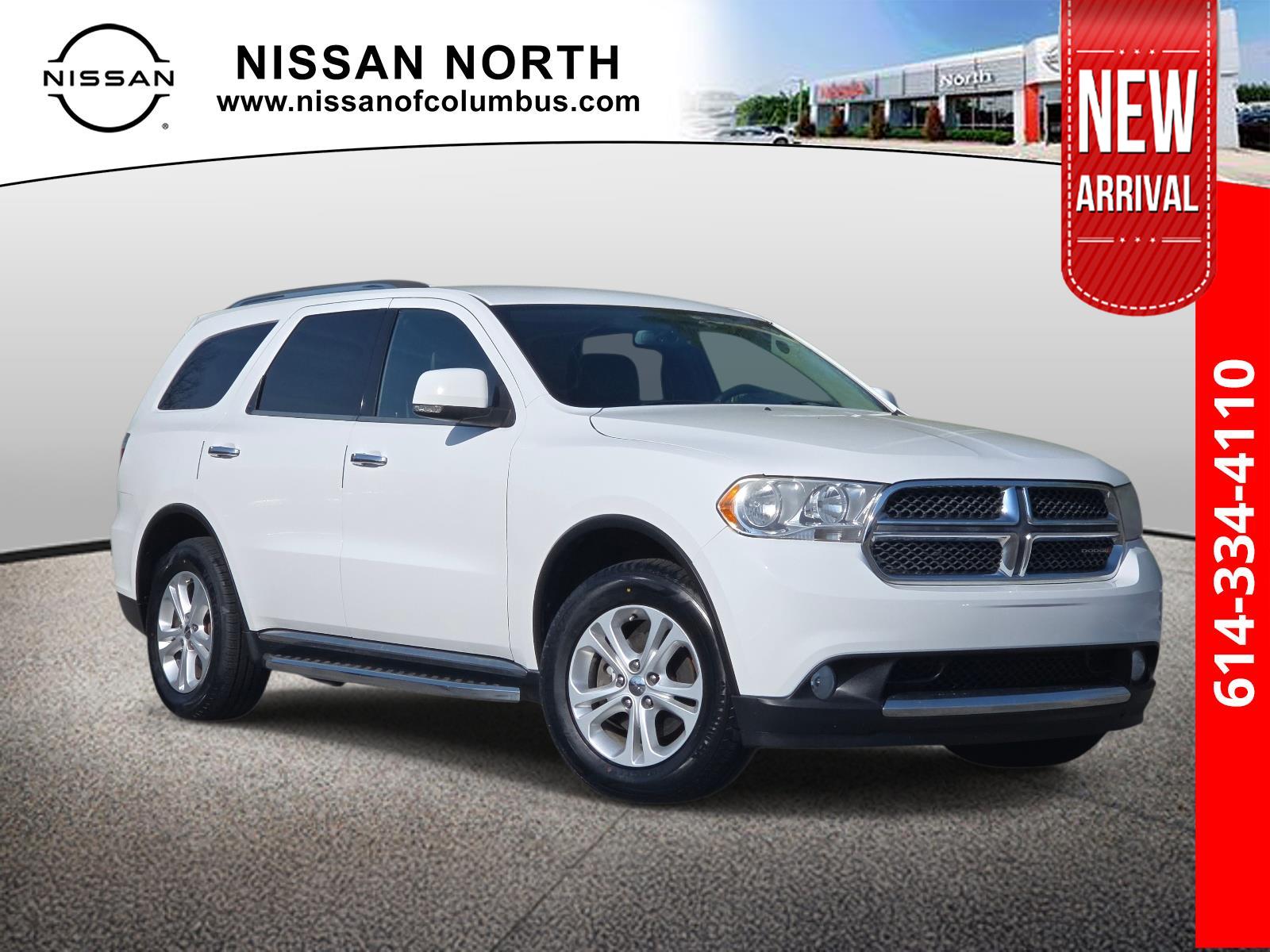 Bright White 2013 Dodge Durango Crew AWD SUV / Crossover All-Wheel Drive 5-Speed Automatic