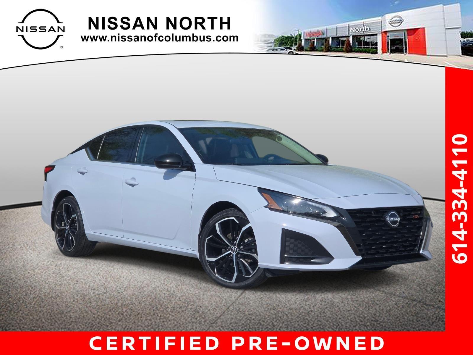 Gray Sky Pearl 2023 Nissan Altima 2.5 SR AWD Sedan All-Wheel Drive Continuously Variable Transmission