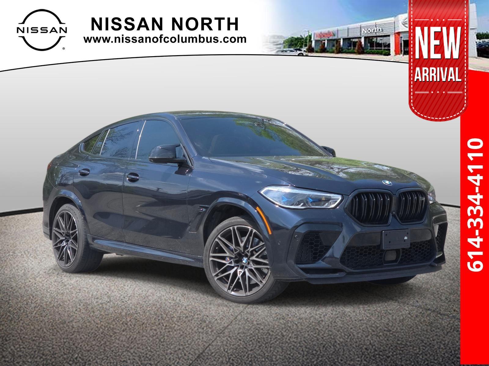 Carbon Black Metallic 2021 BMW X6 M AWD SUV / Crossover All-Wheel Drive Automatic