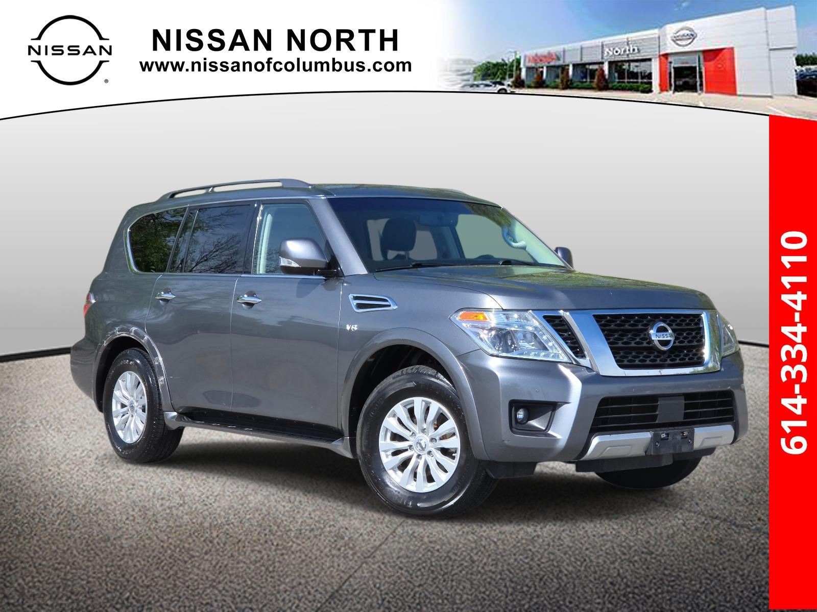 Gray (Gun Metallic) 2017 Nissan Armada SV 4WD SUV / Crossover Four-Wheel Drive Automatic
