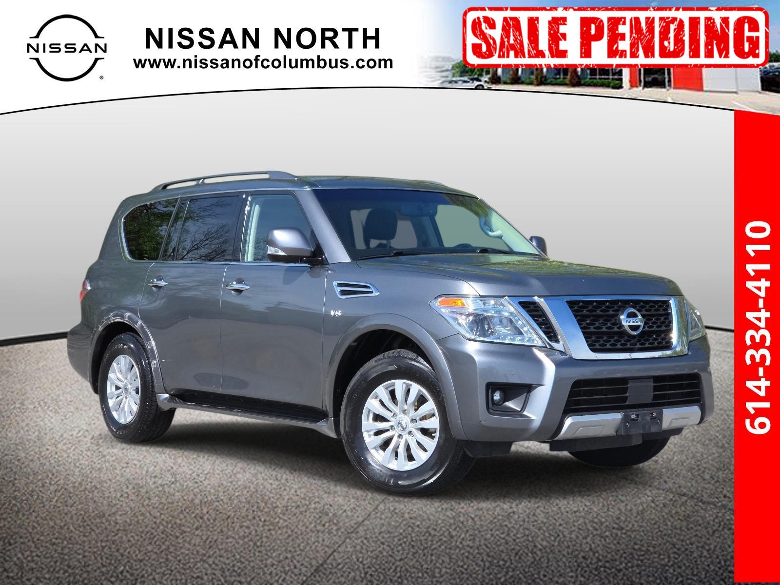 Gray (Gun Metallic) 2017 Nissan Armada SV 4WD SUV / Crossover Four-Wheel Drive Automatic