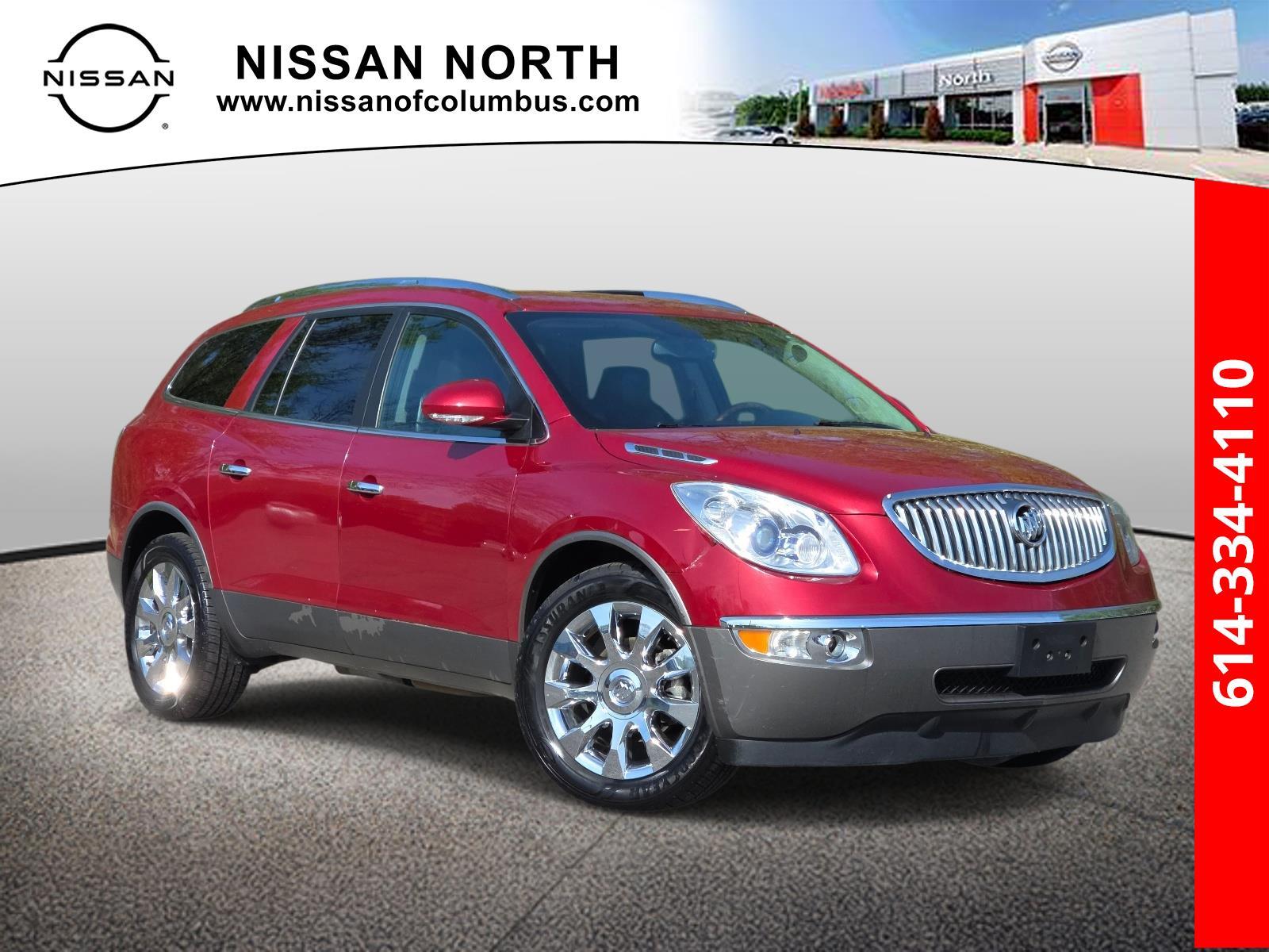Crystal Red Tincoat 2012 Buick Enclave Premium AWD SUV / Crossover All-Wheel Drive 6-Speed Automatic