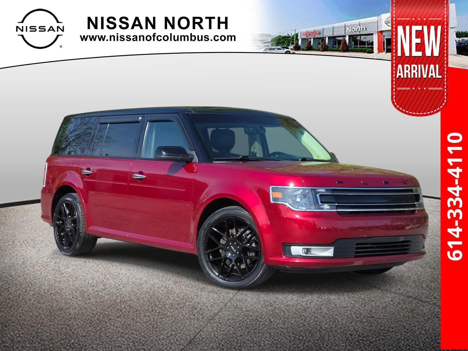 Ruby Red Metallic Tinted Clearcoat 2017 Ford Flex SEL SUV / Crossover Front-Wheel Drive 6-Speed Automatic