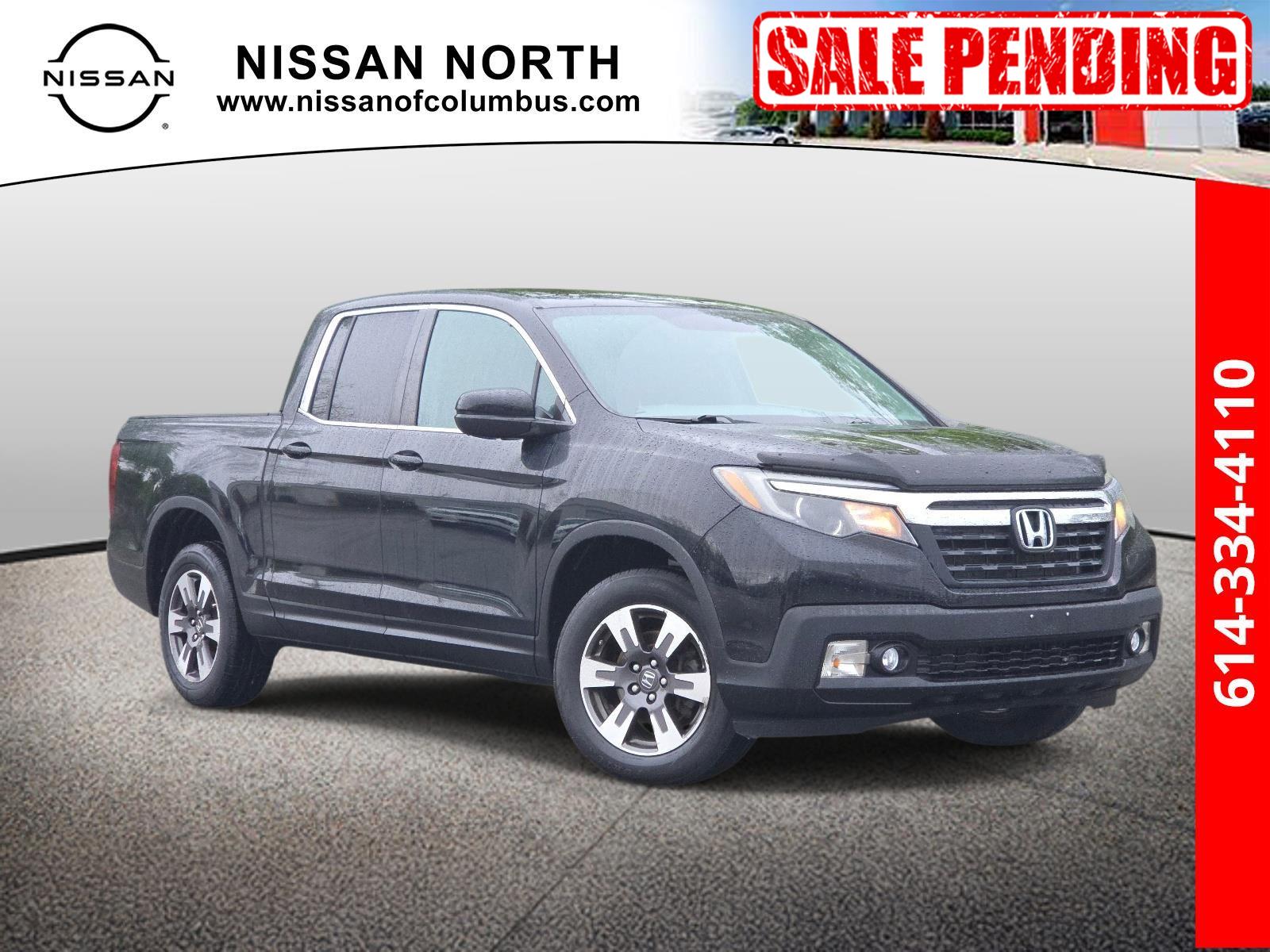 Crystal Black Pearl 2017 Honda Ridgeline RTL AWD Pickup Truck All-Wheel Drive Automatic