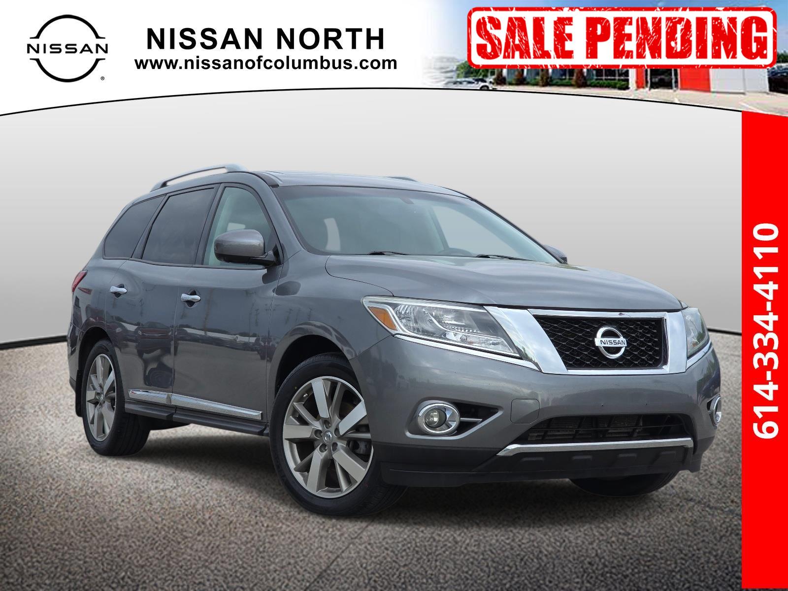 Gray (Gun Metallic) 2015 Nissan Pathfinder SUV / Crossover Four-Wheel Drive Continuously Variable Transmission