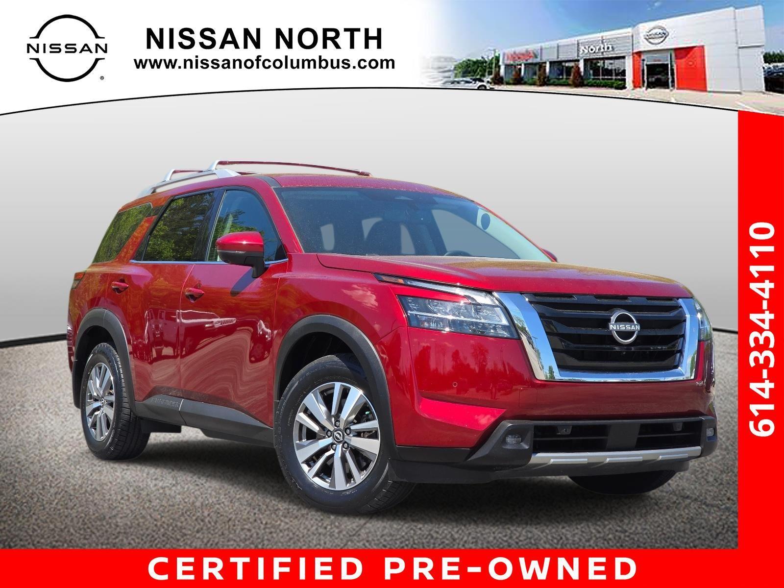Red (Scarlet Ember Tintcoat) 2022 Nissan Pathfinder SL 4WD SUV / Crossover All-Wheel Drive Automatic