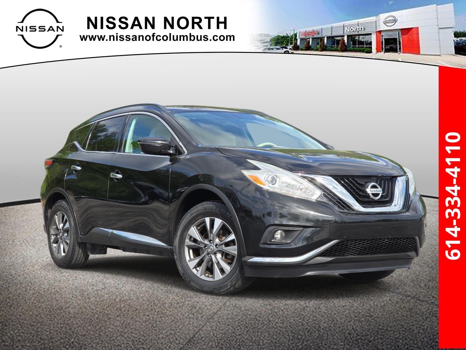 Gray (Magnetic Black Metallic) 2016 Nissan Murano SV SUV / Crossover Front-Wheel Drive Continuously Variable Transmission