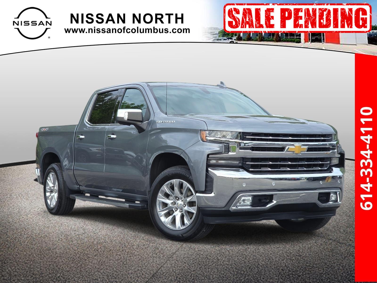 Gray (Satin Steel Metallic) 2021 Chevrolet Silverado 1500 Pickup Truck Four-Wheel Drive 8-Speed Automatic