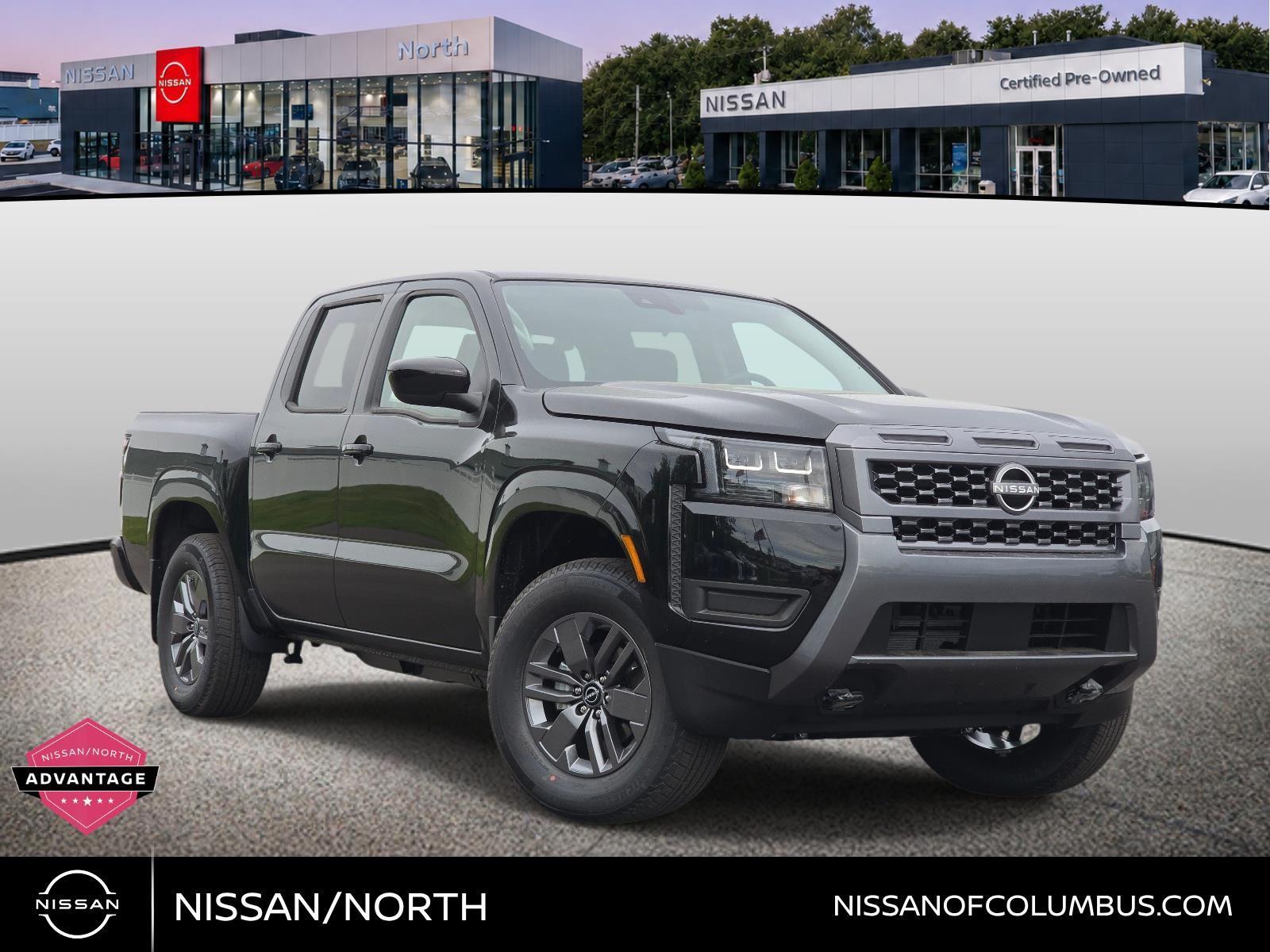 Super Black 2026 Nissan Frontier Pickup Truck Four-Wheel Drive Automatic