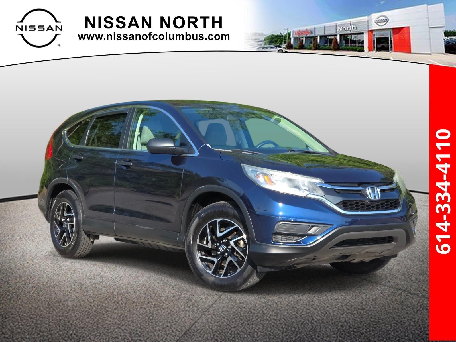 Black (Obsidian Blue Pearl) 2016 Honda CR-V SUV / Crossover All-Wheel Drive Continuously Variable Transmission