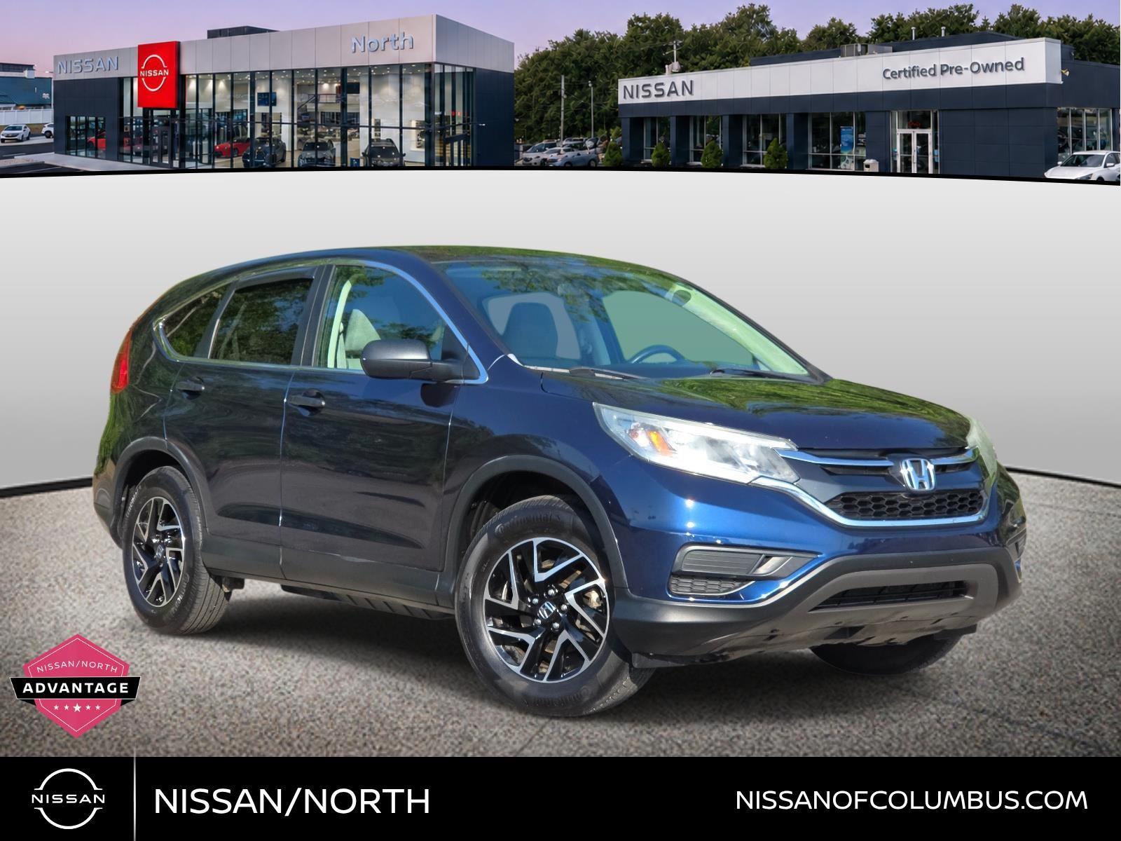 Black (Obsidian Blue Pearl) 2016 Honda CR-V SUV / Crossover All-Wheel Drive Continuously Variable Transmission