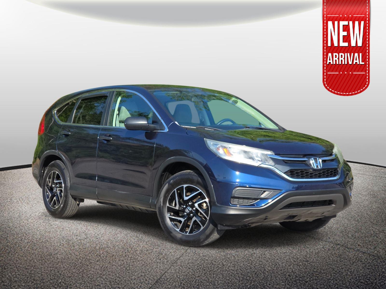 Black (Obsidian Blue Pearl) 2016 Honda CR-V SE AWD SUV / Crossover All-Wheel Drive Continuously Variable Transmission