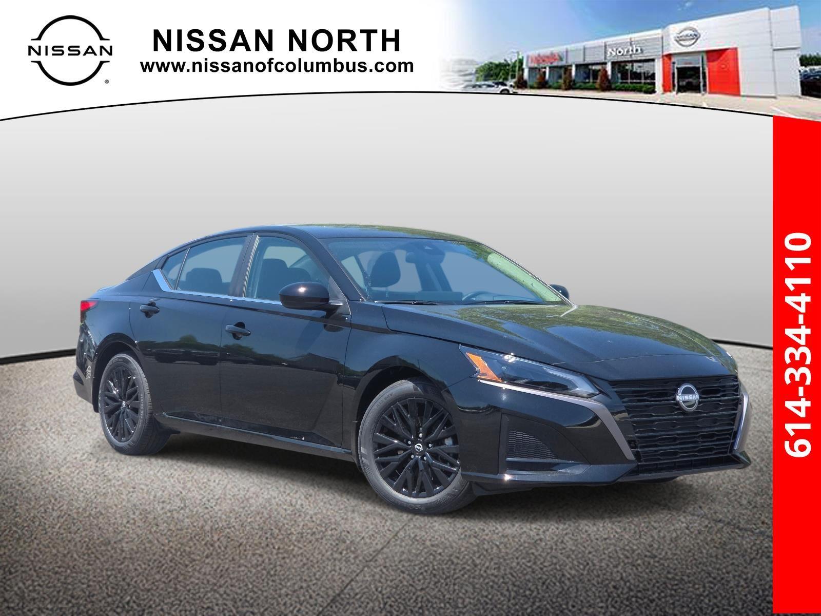 Super Black 2026 Nissan Altima 2.5 SV FWD Sedan Front-Wheel Drive Continuously Variable Transmission