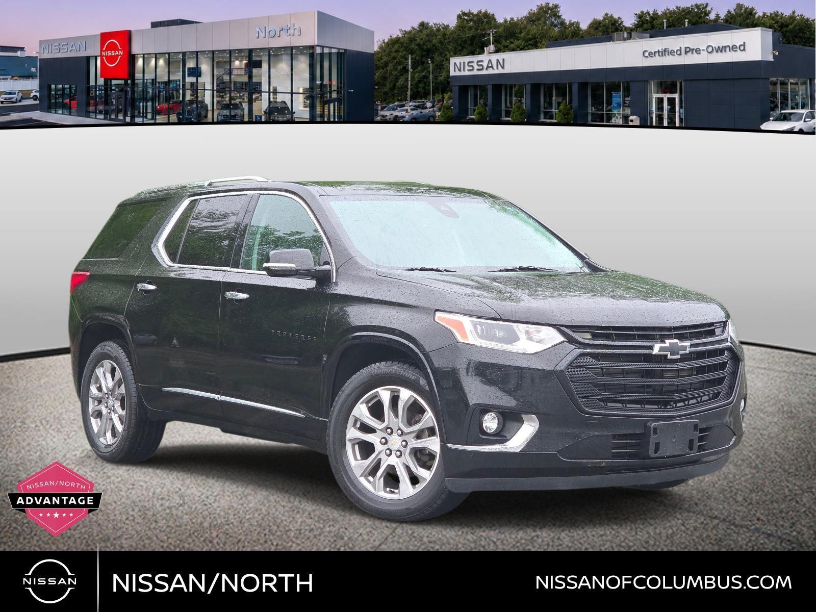 Mosaic Black Metallic 2019 Chevrolet Traverse SUV / Crossover Four-Wheel Drive 9-Speed Automatic