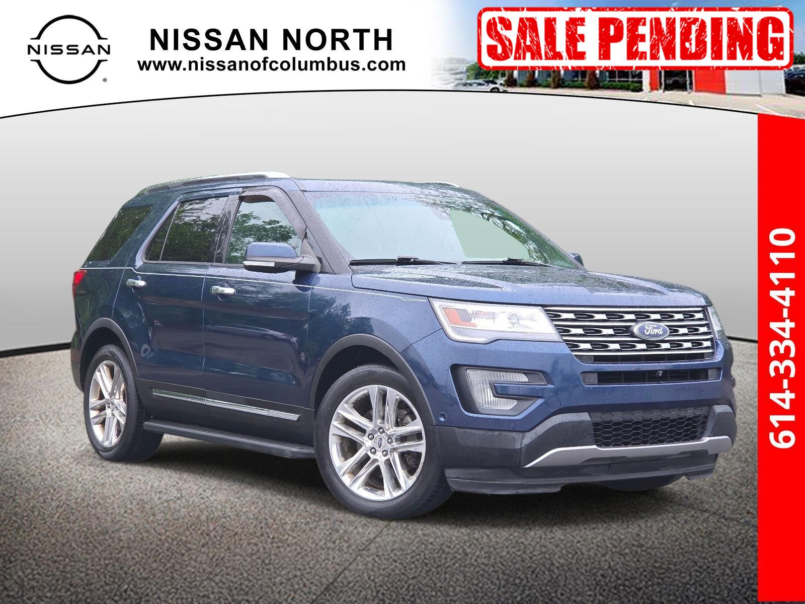 Blue Jeans Metallic 2016 Ford Explorer SUV / Crossover All-Wheel Drive 6-Speed Automatic