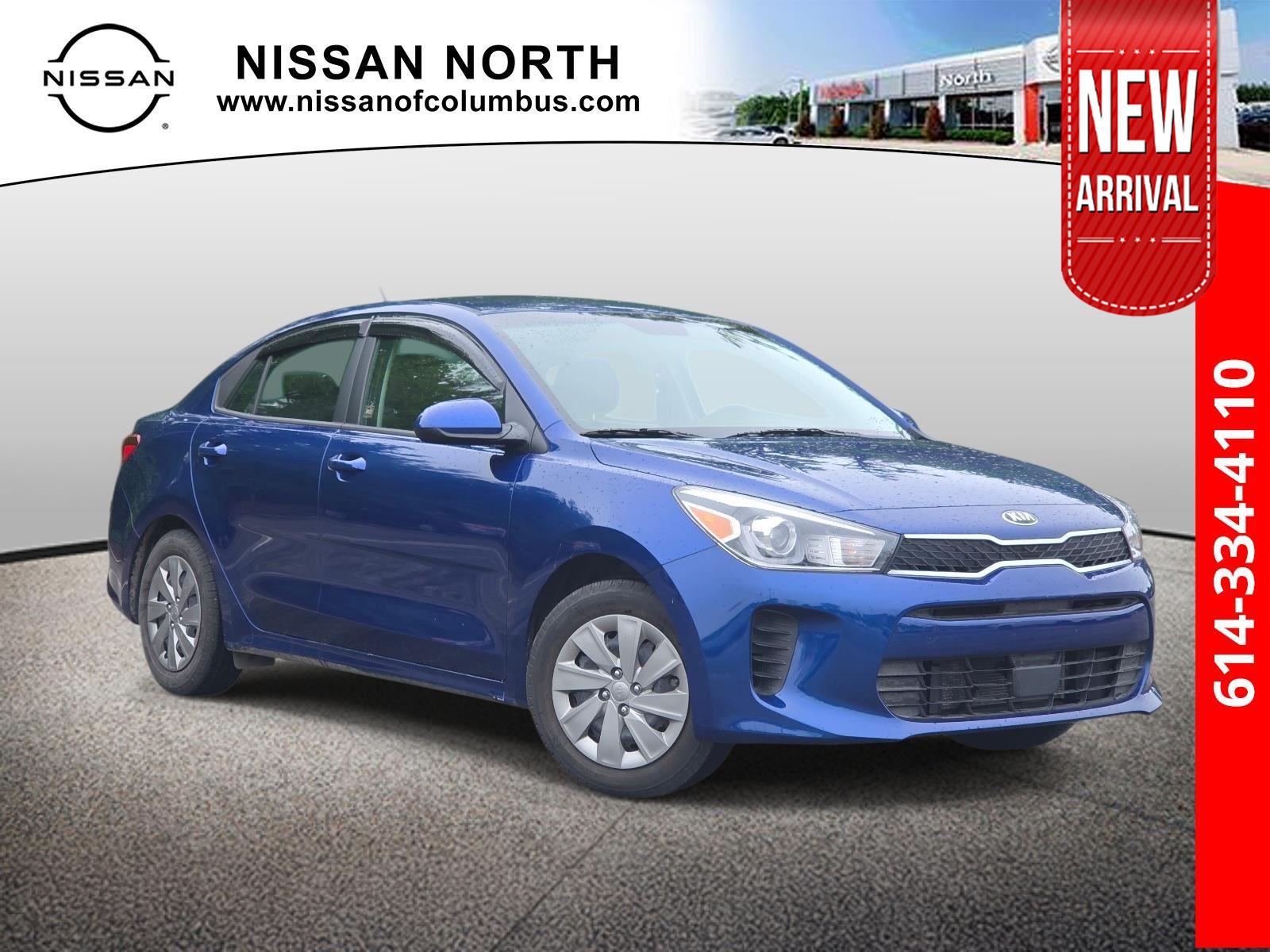 Deep Sea Blue 2020 Kia Rio S FWD Sedan Front-Wheel Drive Continuously Variable Transmission