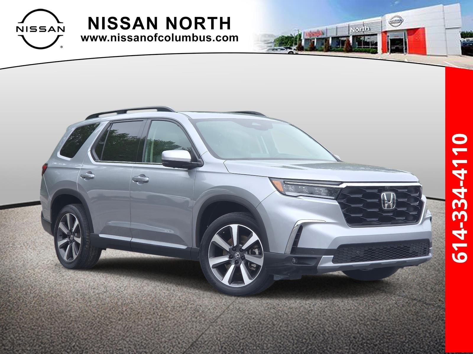Lunar Silver Metallic 2023 Honda Pilot SUV / Crossover All-Wheel Drive Automatic