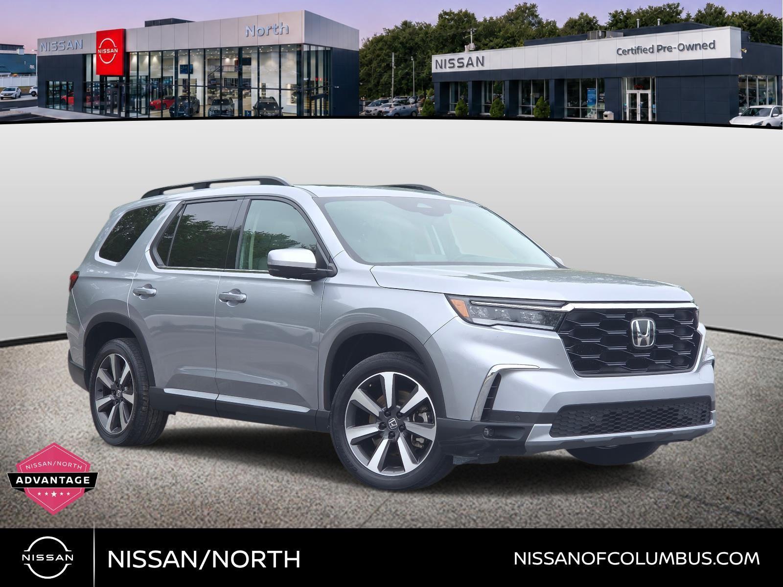 Lunar Silver Metallic 2023 Honda Pilot SUV / Crossover All-Wheel Drive Automatic