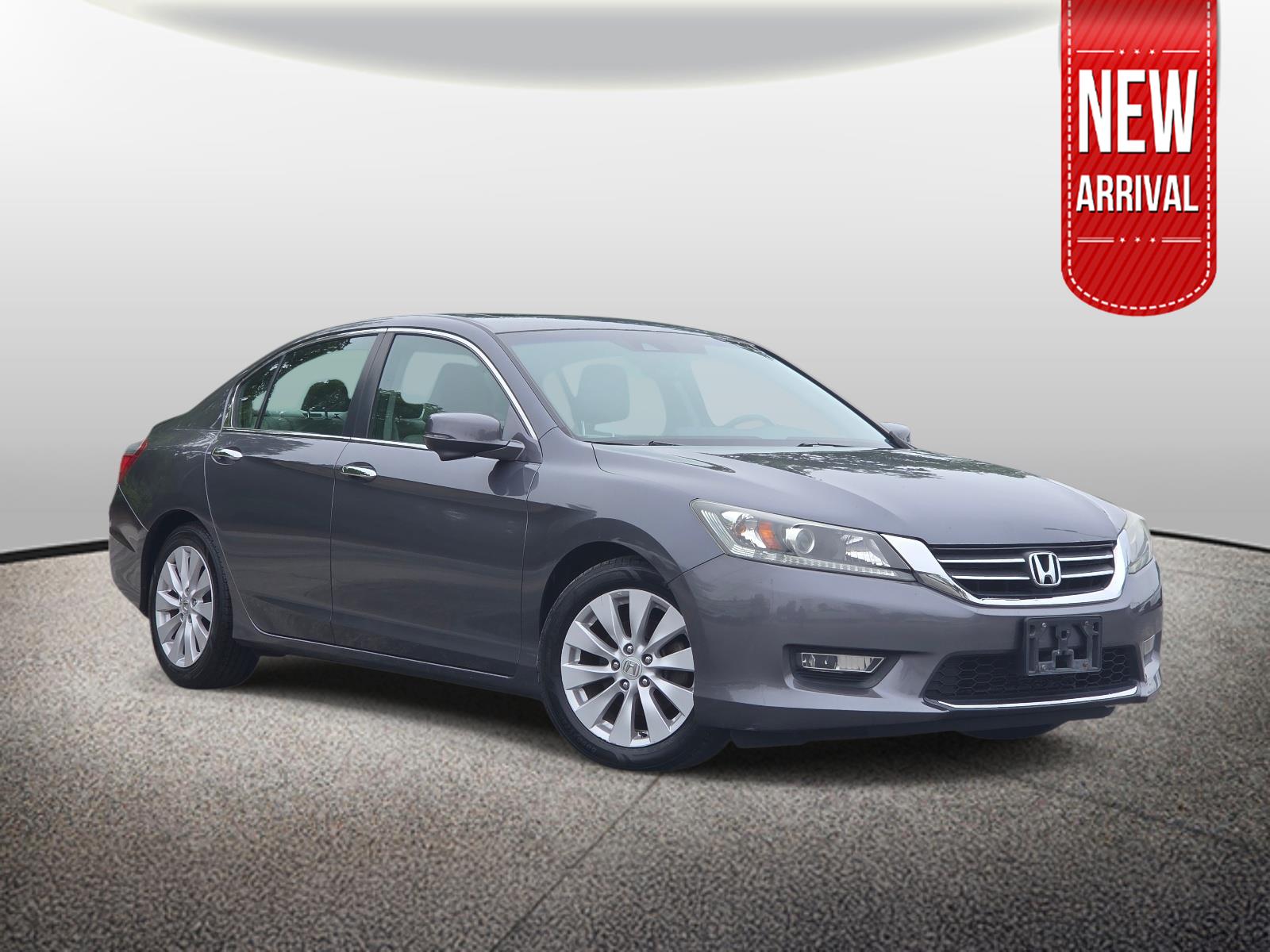 Gray (Modern Steel Metallic) 2013 Honda Accord EX-L Sedan Front-Wheel Drive Continuously Variable Transmission