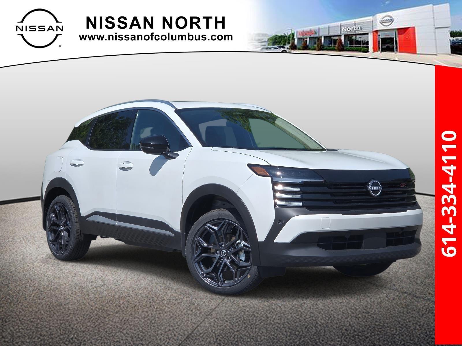 Aspen White Tricoat 2026 Nissan Kicks SR AWD SUV / Crossover All-Wheel Drive Continuously Variable Transmission