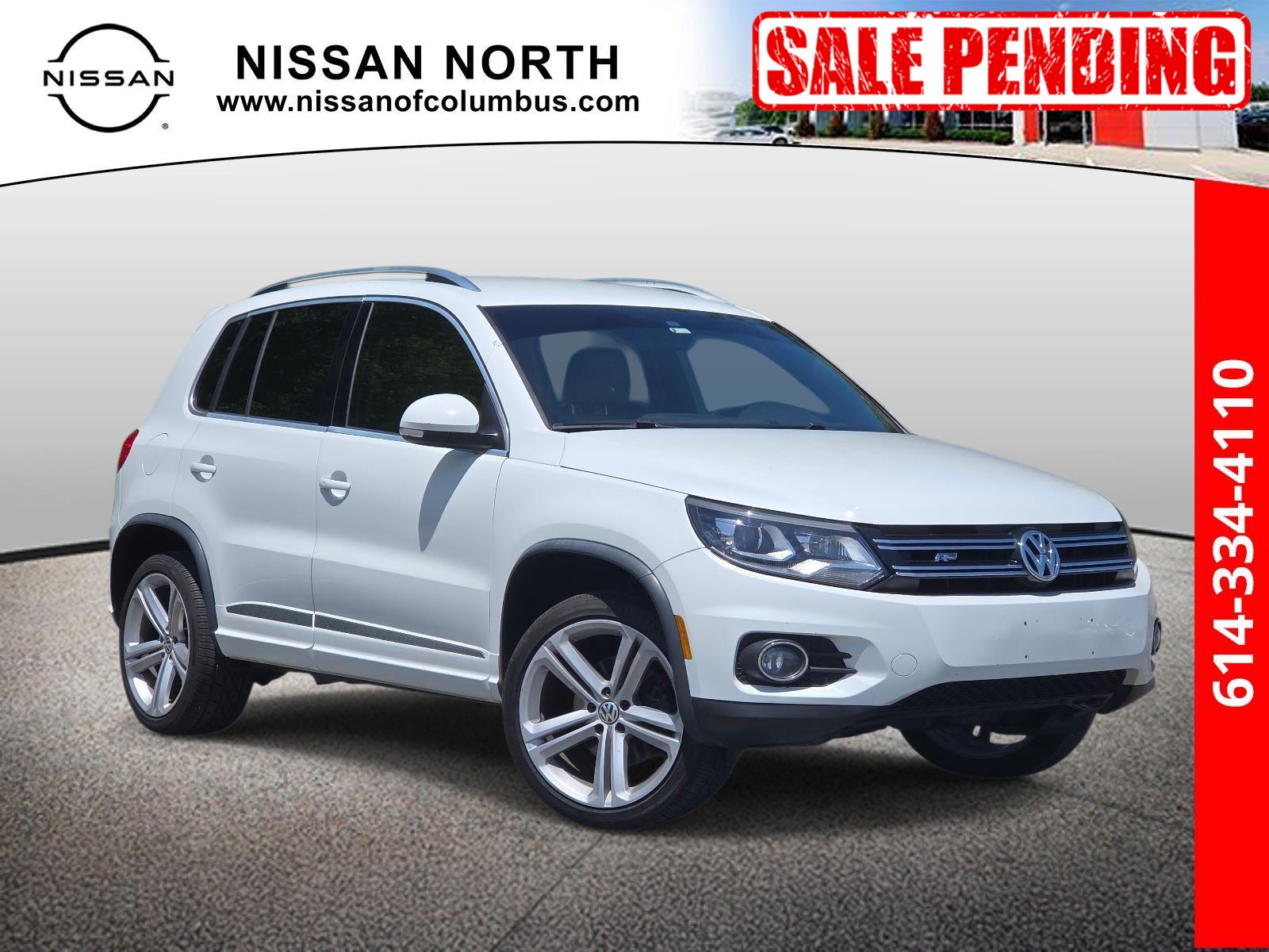 Pure White 2016 Volkswagen Tiguan SUV / Crossover All-Wheel Drive Automatic