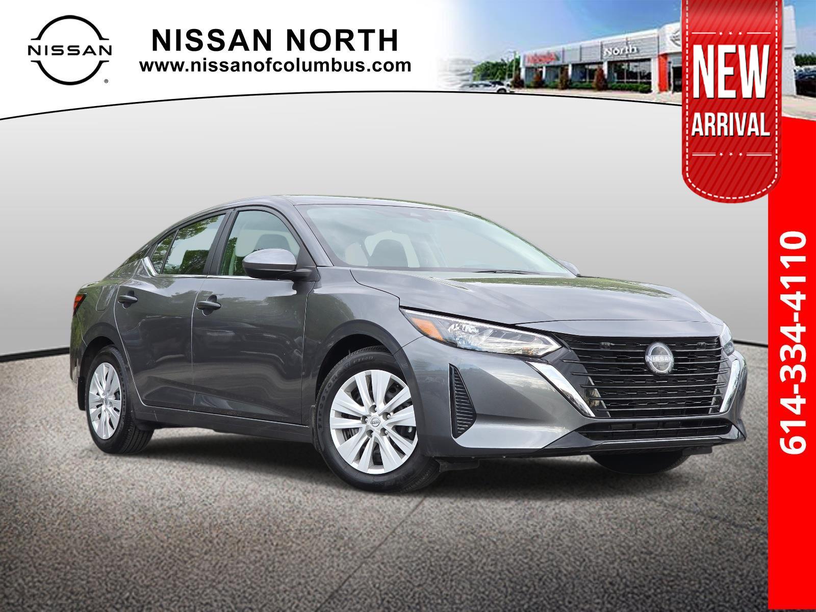 Gray (Gun Metallic) 2025 Nissan Sentra S FWD Sedan Front-Wheel Drive Continuously Variable Transmission