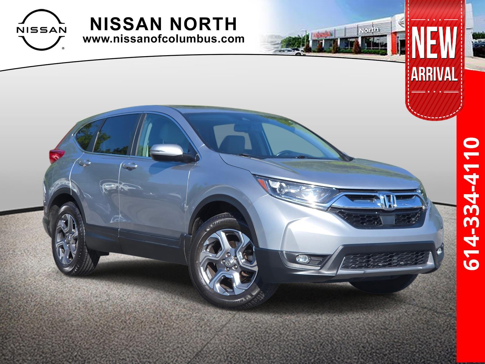 Lunar Silver Metallic 2017 Honda CR-V EX-L AWD SUV / Crossover All-Wheel Drive Continuously Variable Transmission