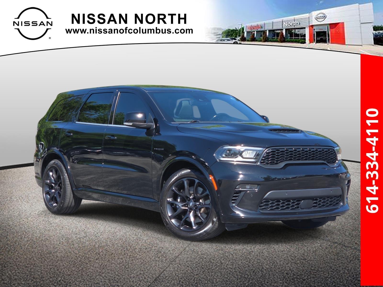 DB Black Clearcoat 2022 Dodge Durango SUV / Crossover All-Wheel Drive 8-Speed Automatic
