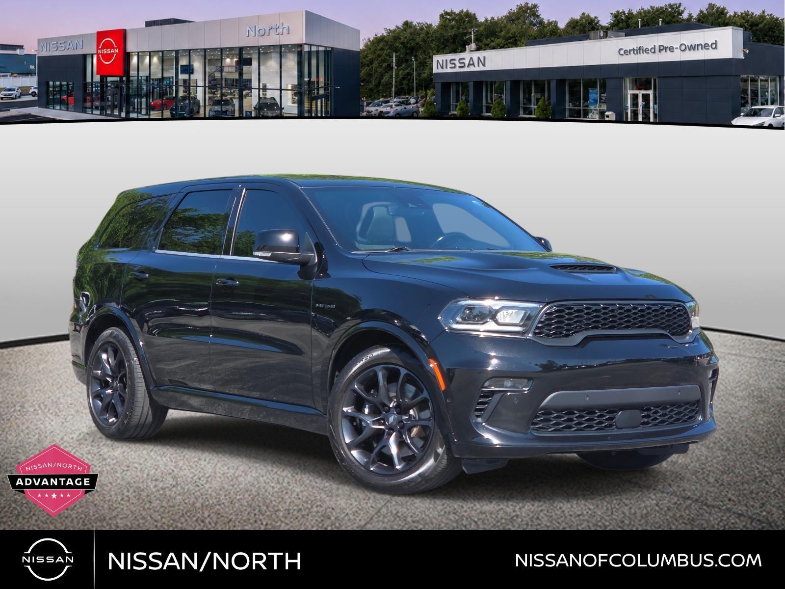 DB Black Clearcoat 2022 Dodge Durango SUV / Crossover All-Wheel Drive 8-Speed Automatic