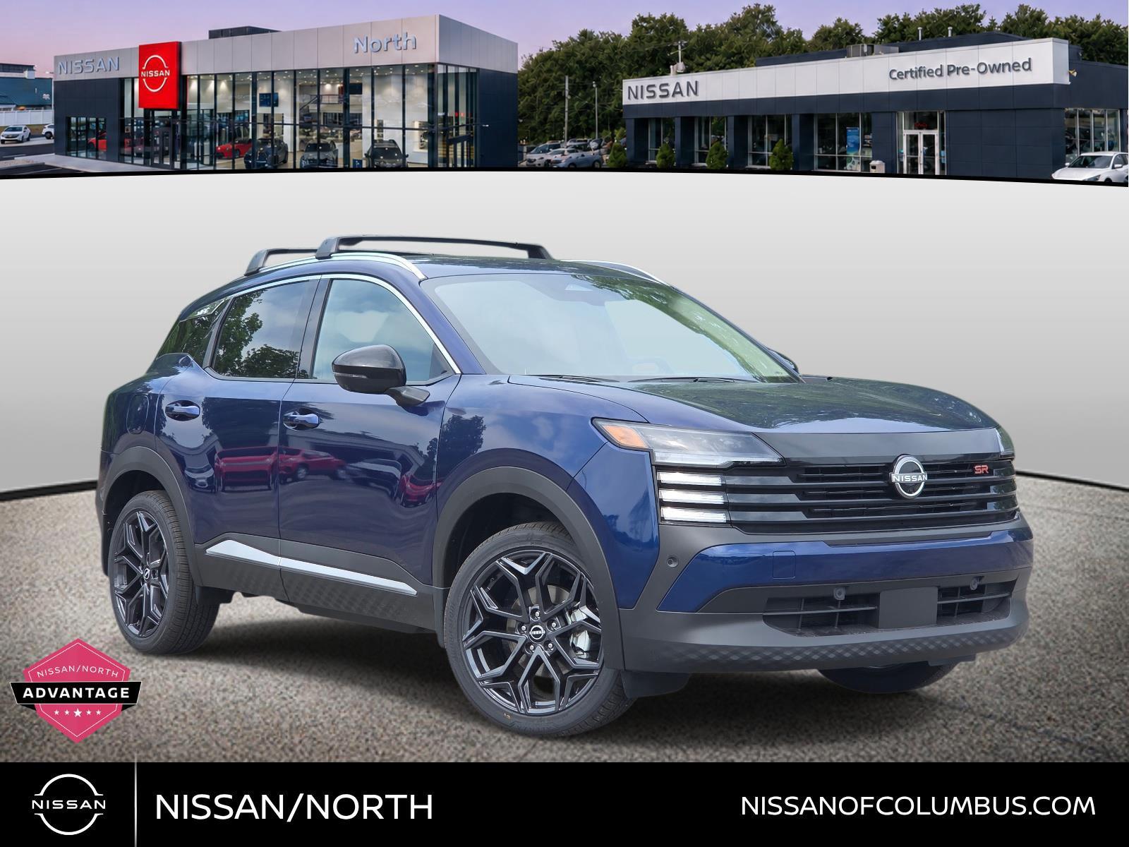 Deep Blue Pearl 2026 Nissan Kicks SUV / Crossover All-Wheel Drive Continuously Variable Transmission