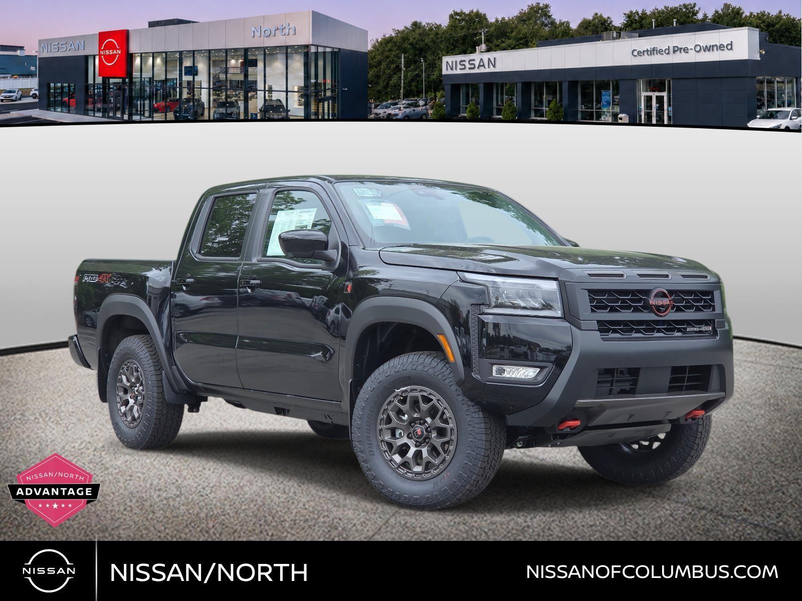 Super Black 2026 Nissan Frontier Pickup Truck Four-Wheel Drive Automatic