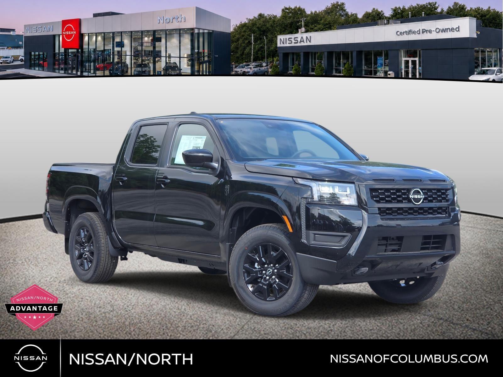 Super Black 2026 Nissan Frontier Pickup Truck Four-Wheel Drive Automatic