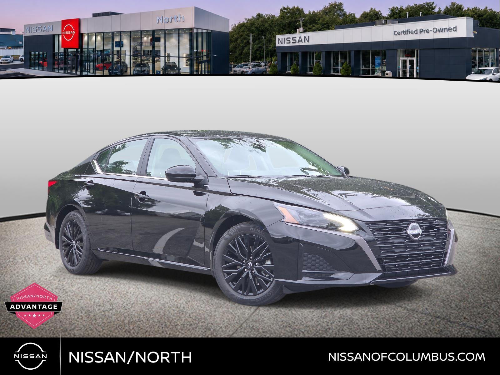 Super Black 2026 Nissan Altima Sedan Front-Wheel Drive Continuously Variable Transmission