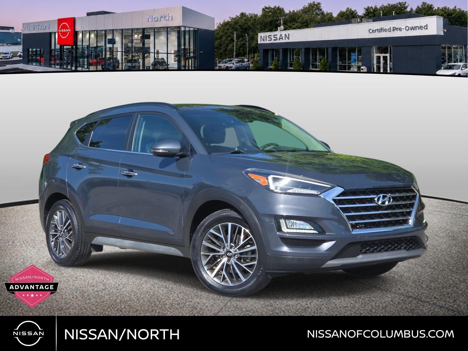 Dusk Blue 2021 Hyundai Tucson SUV / Crossover All-Wheel Drive Automatic