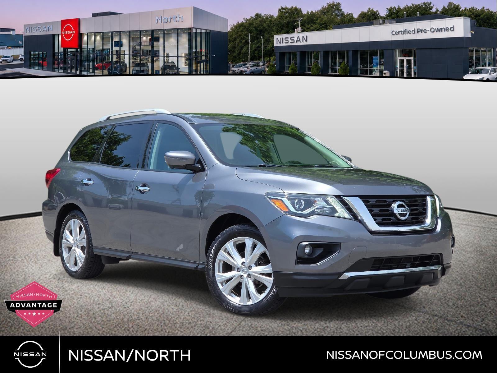 Gray (Gun Metallic) 2019 Nissan Pathfinder SUV / Crossover Four-Wheel Drive Continuously Variable Transmission