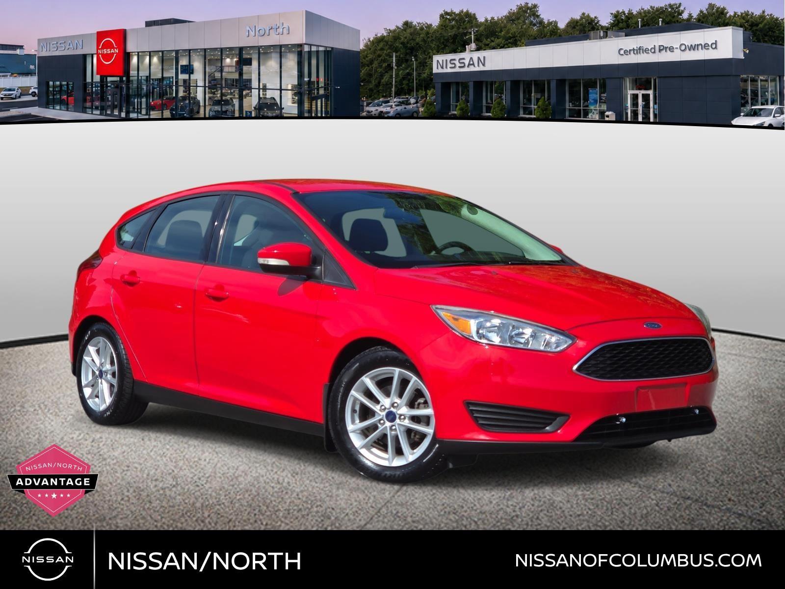 Race Red 2016 Ford Focus Hatchback Front-Wheel Drive Automatic