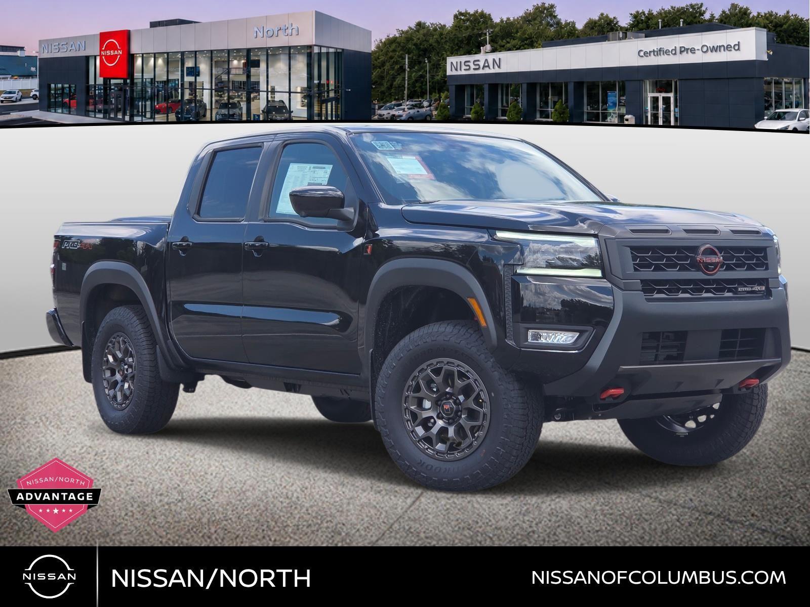 Super Black 2026 Nissan Frontier Pickup Truck Four-Wheel Drive Automatic