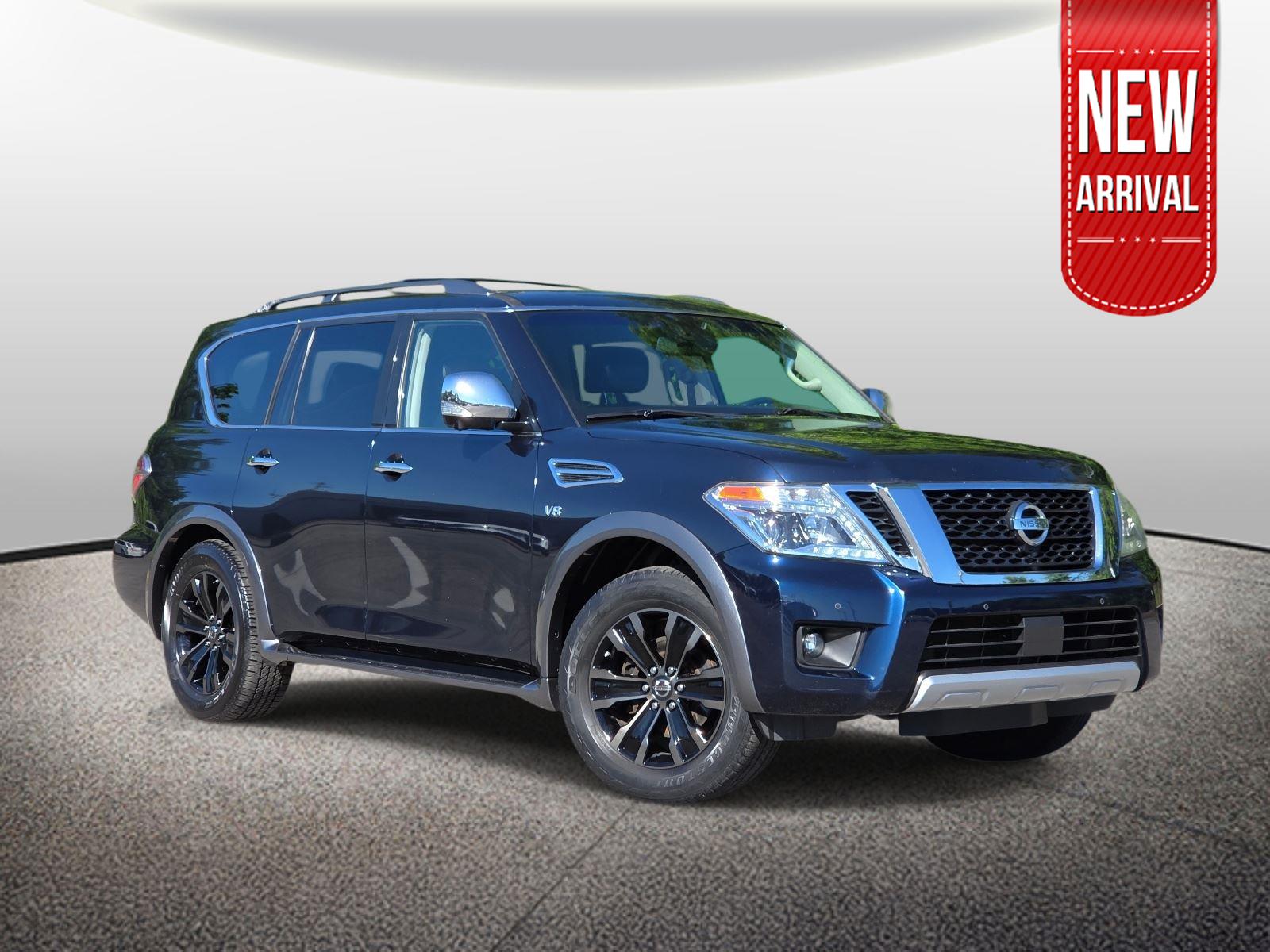 Blue 2017 Nissan Armada SUV / Crossover